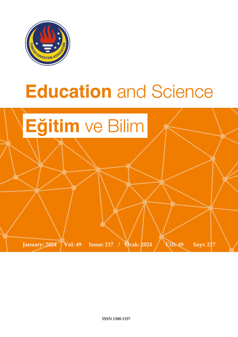 Education and Science 2024 Volume 49 Issue 217 cover
